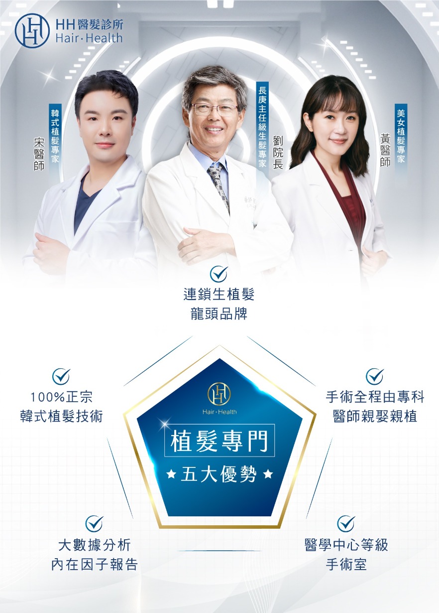 植髮-HH醫髮診所5大優勢-HH醫髮診所